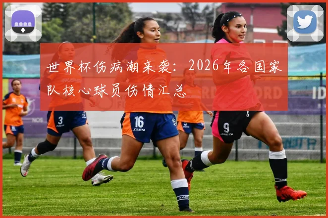 世界杯伤病潮来袭：2026年各国家队核心球员伤情汇总
