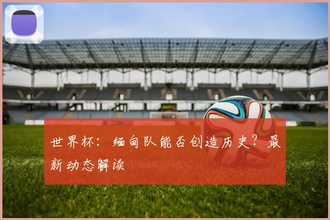世界杯：缅甸队能否创造历史？最新动态解读